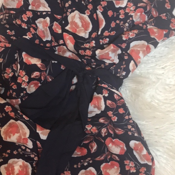 NWT Adrianna Pappel floral dress size 10 - Picture 4 of 5